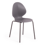 Стул EBAY (mod 03)  металл/пластик, 52x46x83.5, серый