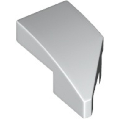 Lego Плитка 2x1 клин с выемкой под шпильку слева (белый) 29120 / 6213880