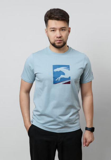 Футболка ARGYMAQ LIGHT BLUE