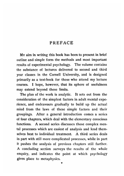 An Outline of Psychology by Edward Bradford Titchener | Titchener Edward Bradford