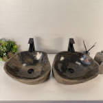 Раковина из речного камня ПАРА! RS-65477 47*40*15 0865