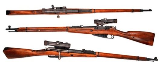 Макет снайперская винтовка Мосина ММГ СВМ с прицелом ПУ учебная