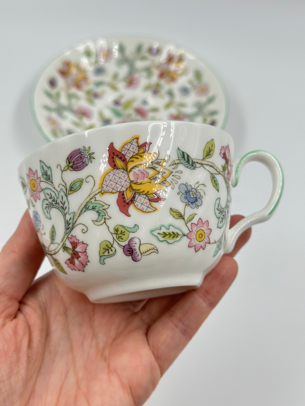 Чайная пара Minton, Haddon Hall