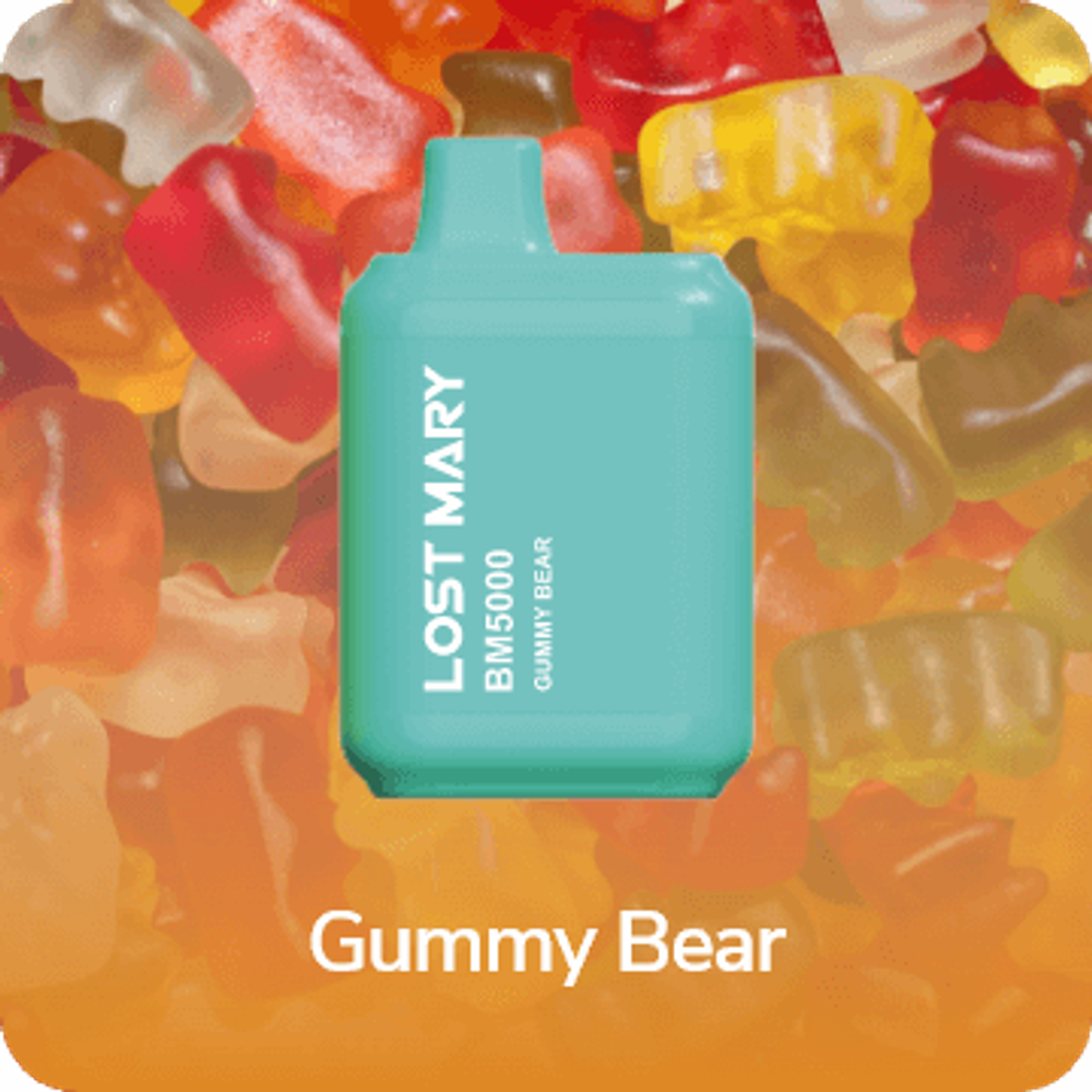 ОСДН Lost Mary 5000 Gummy Bears (мармеладные мишки)