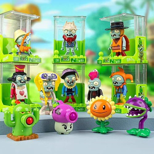 Коллекционные фигурки "Plants vs. Zombies Cube"