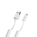 Кабель Micro 1.5m витой (scien) white