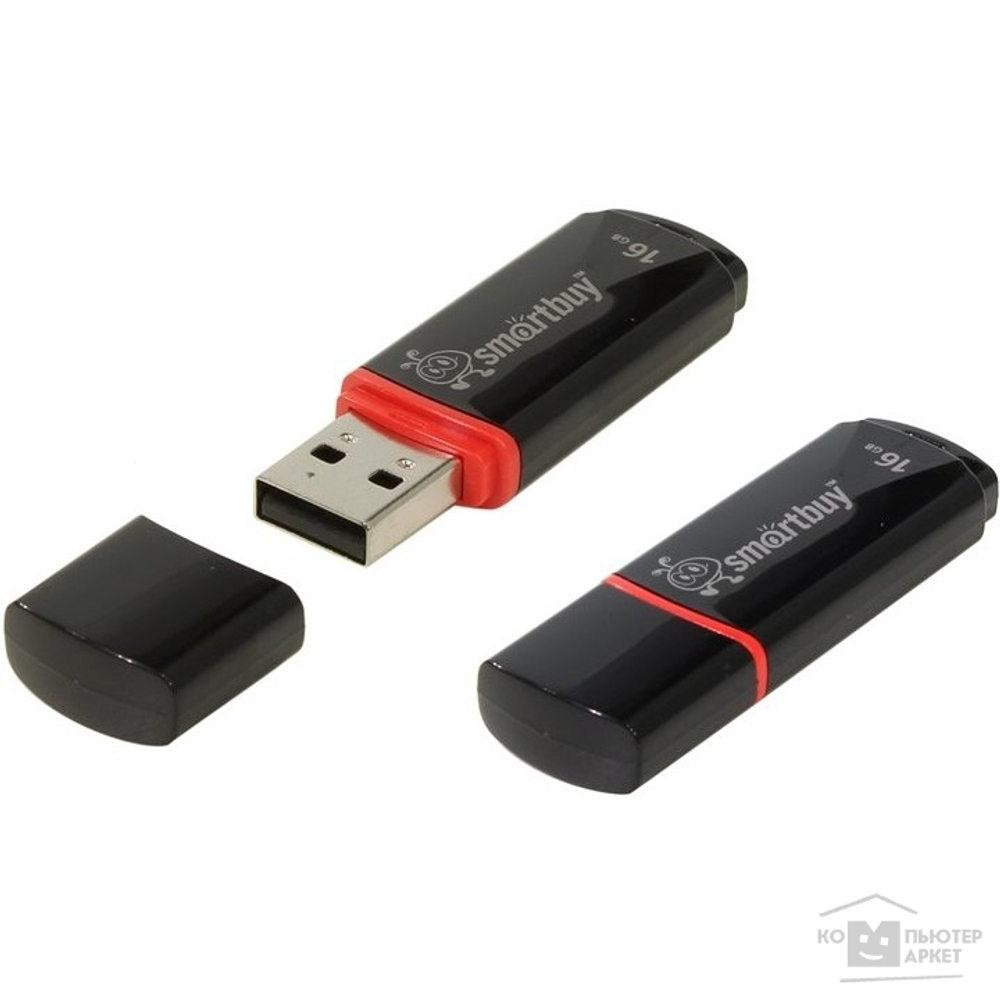 16GB USB Smartbuy Crown black