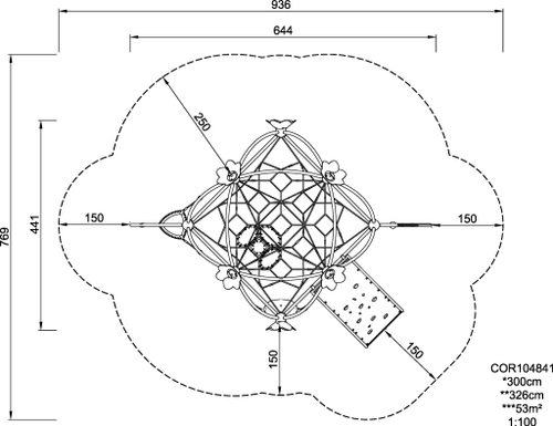 Цирцит с альпинистской стенкой