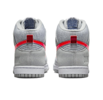 Кроссовки Nike Dunk High SE 'Athletic Club - Light Smoke Grey Gym Red' DJ6152-001