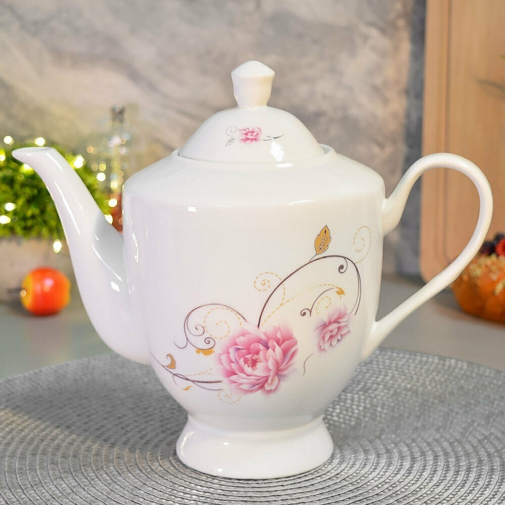 Чайник заварочный 0,95л "Шиповник"