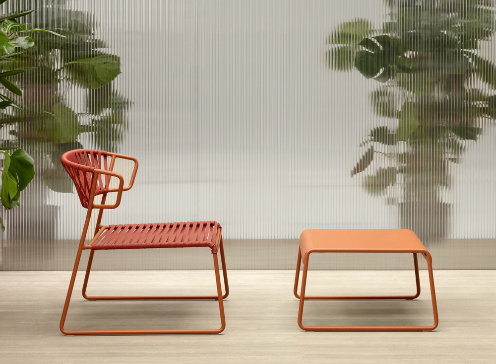 Столик кофейный Scab Design Lisa Lounge Side Table, терракотовый