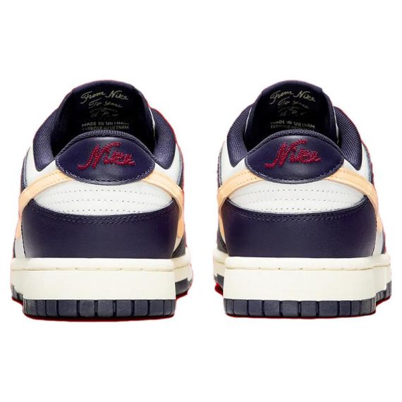 NIKE Dunk Кроссовки для скейтбординга Низкие Морской синий Мужские