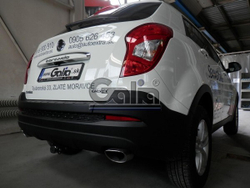 Фаркоп оцинкованный Galia S129C для Ssang Yong New Actyon 2011-(паспорт и сертификат в комплекте)(без электрики)
