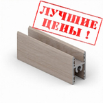 Рамка средняя двери - центральный ригель (5,40 м) Береза Нордик