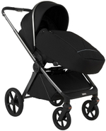 Детская коляска Pituso Teffy 2 в 1 Caviar Black/Graphite