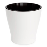 Горшок цветочный Лея 10л двойной, белый