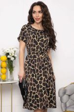 Платье Бренди (коричневое) П13619-12М LT Collection