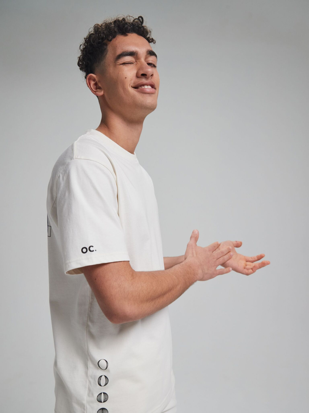 Футболка мужская ORIGINAL CREATOR TRACK TARGET T-SHIRT, Молочный