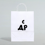 Пакет бумажный белый с круч.ручкой "С ДР крч" 24*10*32 см