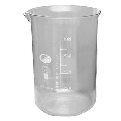 Стакан Н-1-5000 ТУ 9464-019-29508133-2015 с делением,ТС, уп.1шт./кор.6 шт, МиниМед