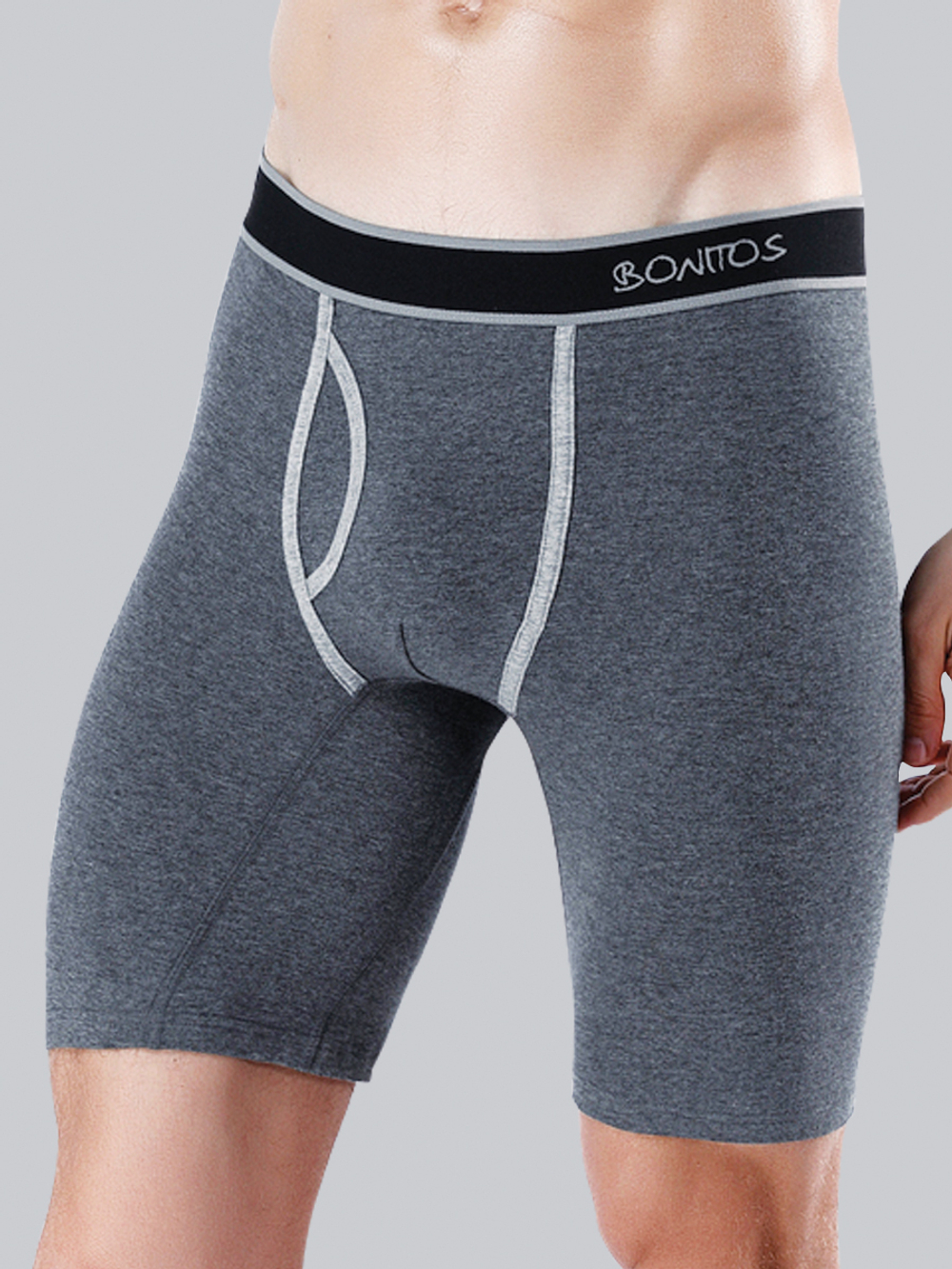 Удлиненные мужские трусы с гульфиком