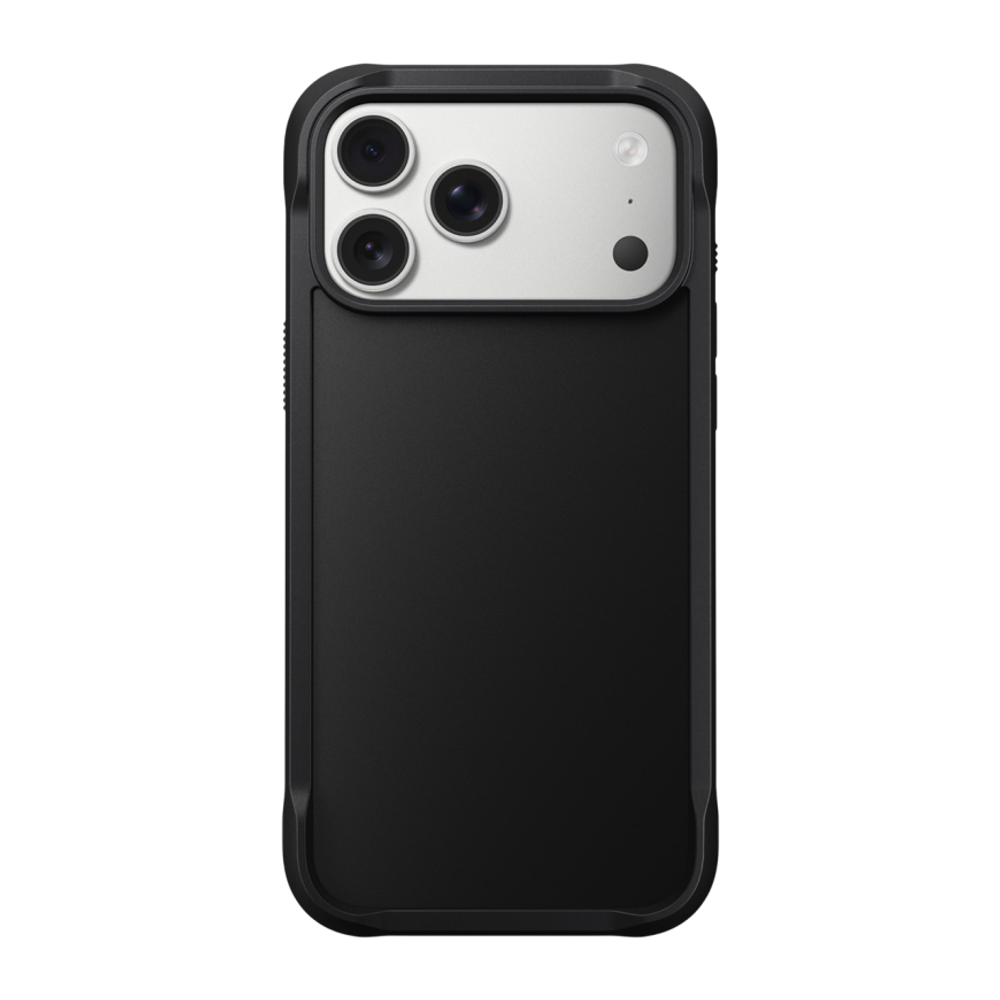 Пластиковый чехол MagSafe Nomad Rugged Case для iPhone 17 Pro Max Матовый гибридный поликарбонатный чехол с повышенным уровнем защиты при падении и сенсорной накладкой для Контроллера камеры