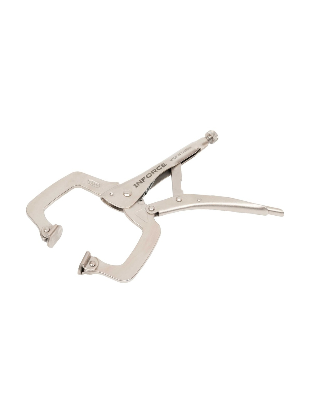 Ручные тиски Inforce с С-образным захватом 280 мм 06-03-49