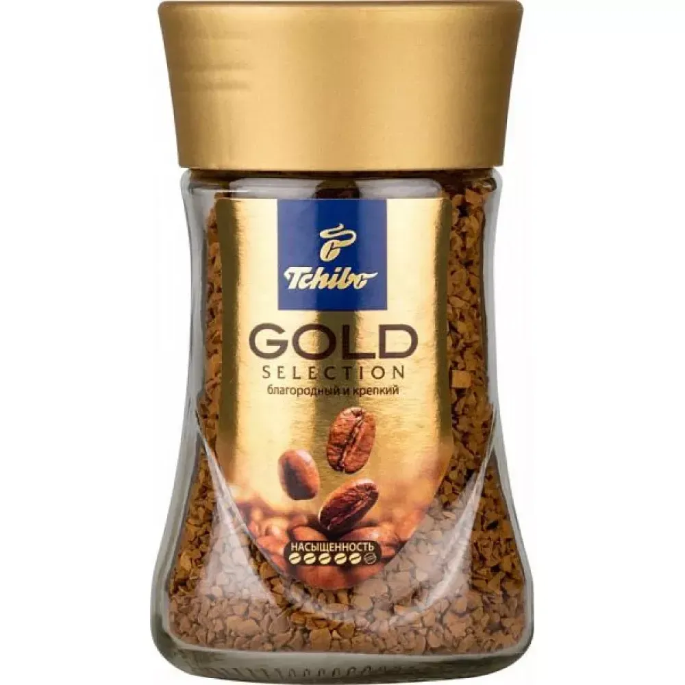 Кофе растворимый Tchibo, Gold Selection, 47,5 гр
