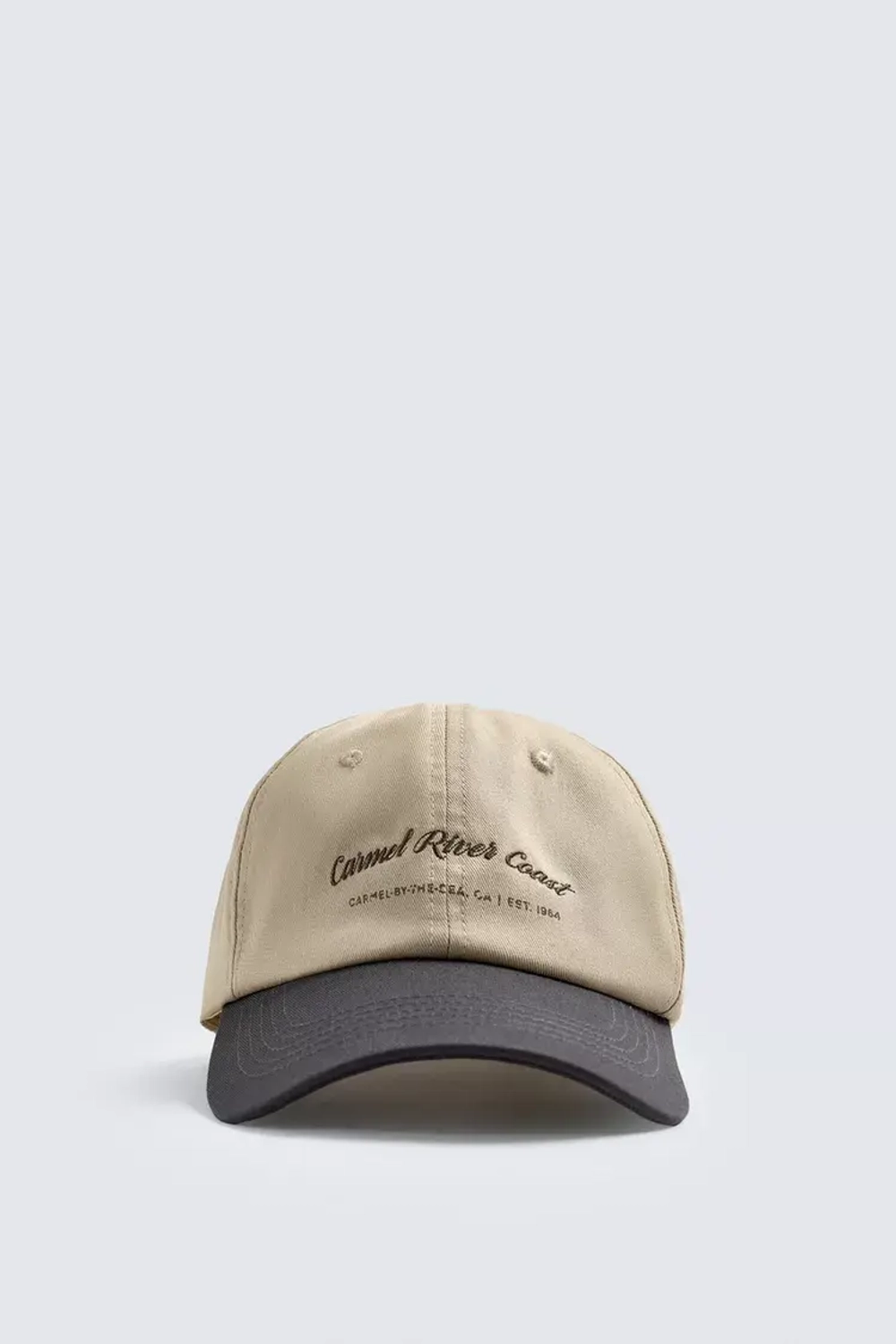 ZARA КЕПКА С КОМБИНИРОВАННОЙ ВЫШИВКОЙ, СЕРО-КОРИЧНЕВЫЙ