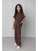 Костюм с брюками палаццо