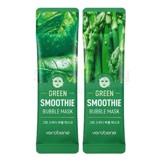Кислородная маска смузи Verobene Green Smoothie Bubble Mask, 1 шт