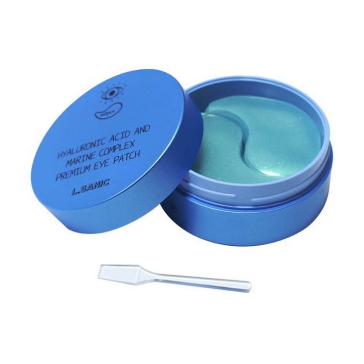 Патчи для век L.Sanic Hyaluronic Acid and Marine Complex гидрогелевые с гиалуроновой кислотой и экстрактом водорослей 60 шт