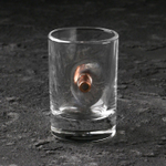 Подарочный набор «Непробиваемый»: 2 стопки 50 мл, зажигалка, подставка