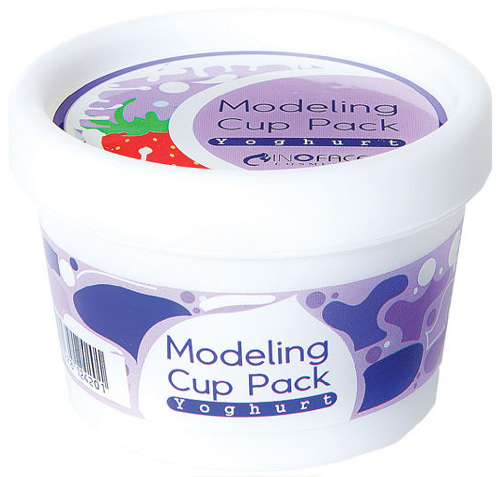 Inoface Маска альгинатная с йогуртом - Yoghurt modeling cup pack, 15г