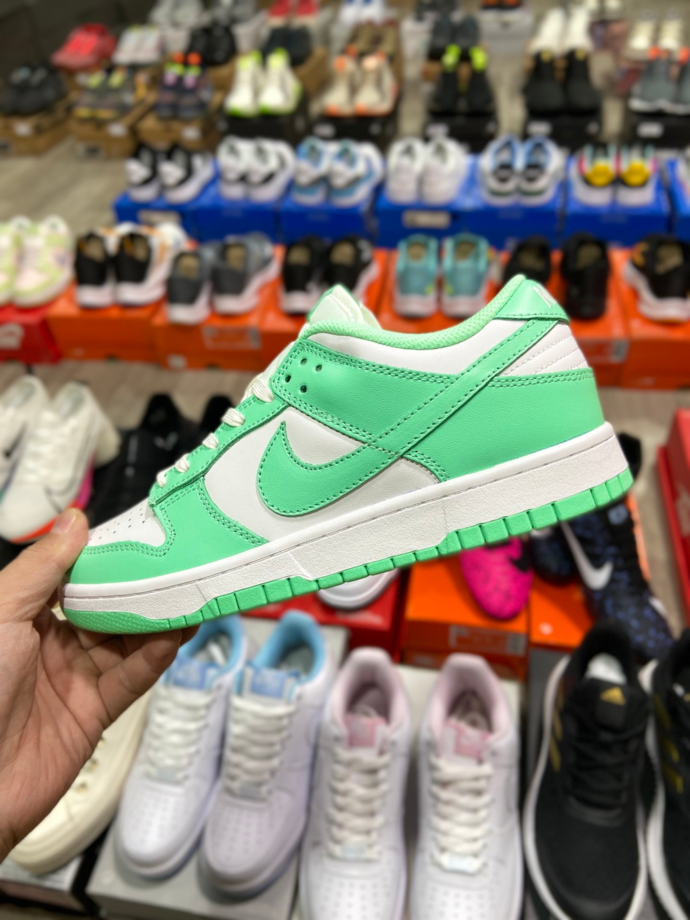 Nike Dunk Low Green Glow