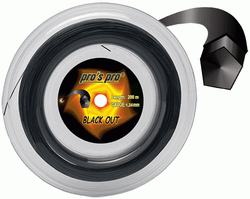 Теннисные струны Pro's Pro Black Out (200 m)