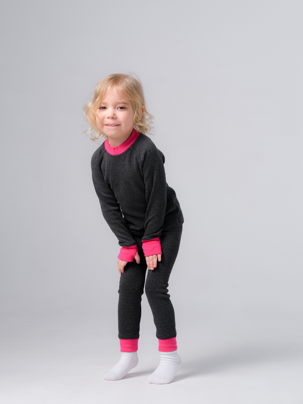 Термобелье (Антрацит/Фуксия) ст