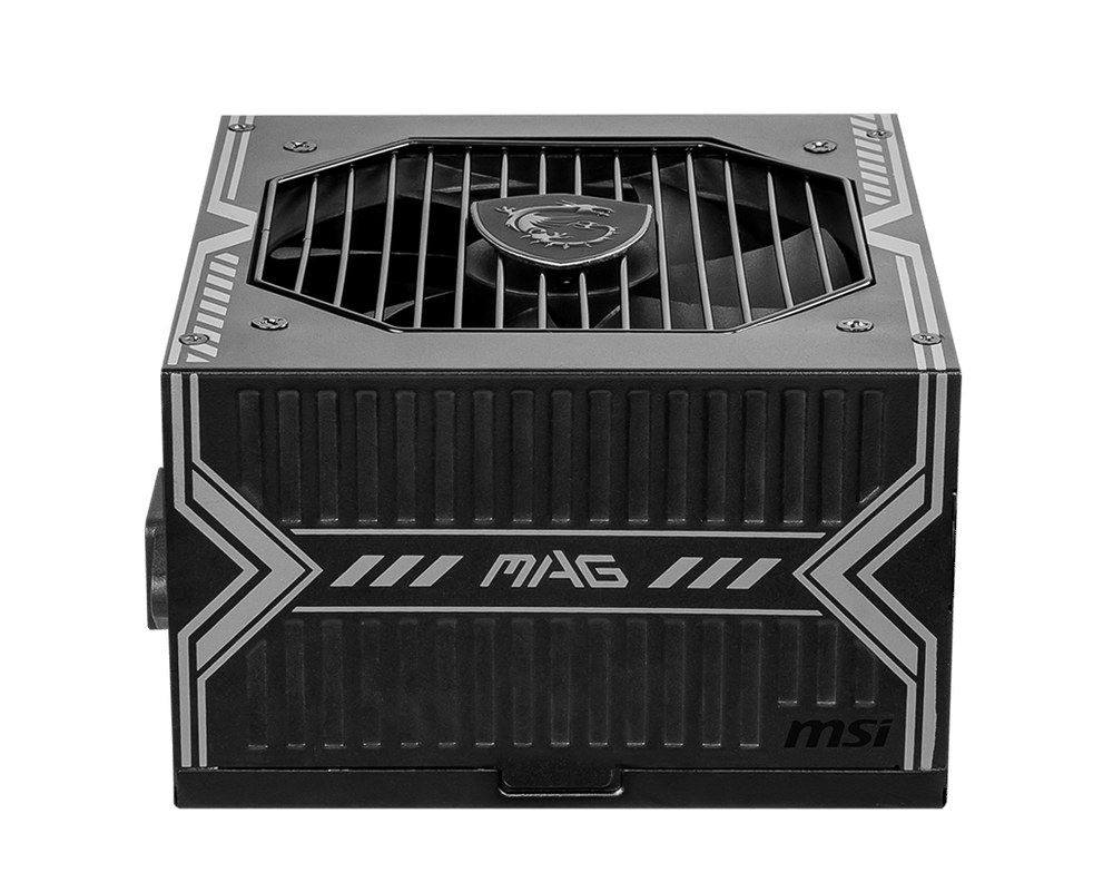 Блок питания MSI  650W, MAG A650BN, Non Modular, ATX, 80+ BRONZE, КПД >85%, Fan 120mm, Черный