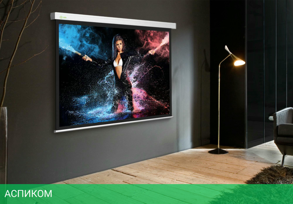 Проекционный экран Cactus CS-PSW-180x180