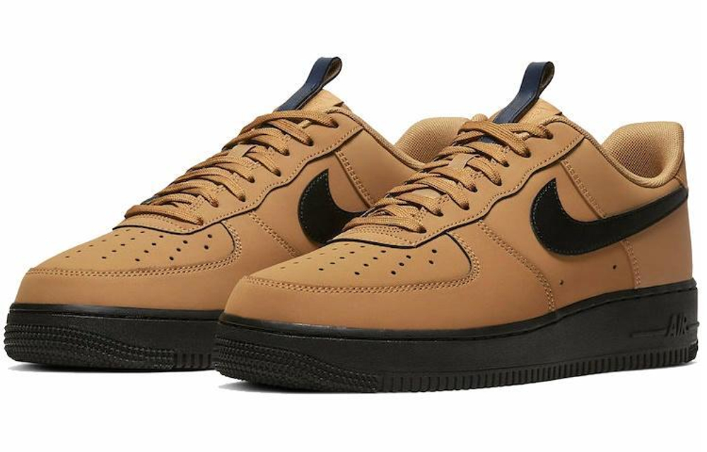 Кроссовки Nike Air Force 1 Low Wheat Black