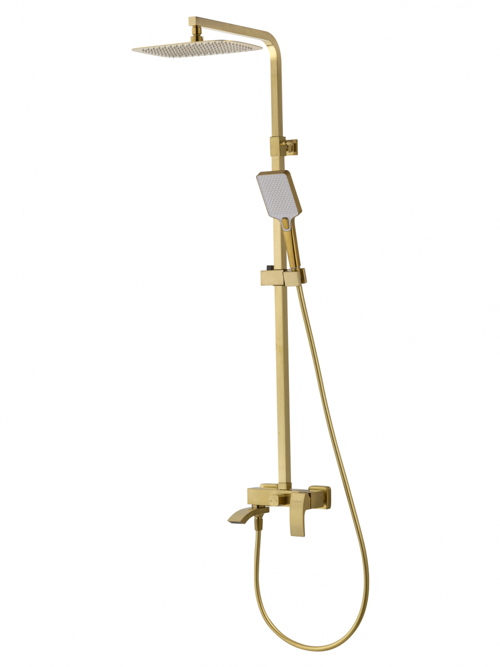 Душевая система WONZON & WOGHAND FIT, Брашированное золото (WW-88739009-BG)