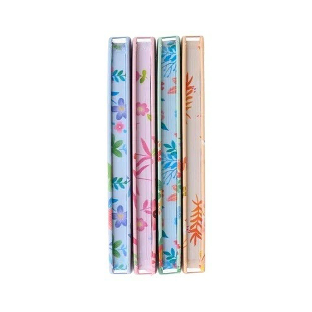 Ежедневник-блокнот Basir, формат А6, серия "Цветы", 96 листов, размер 14*9 см