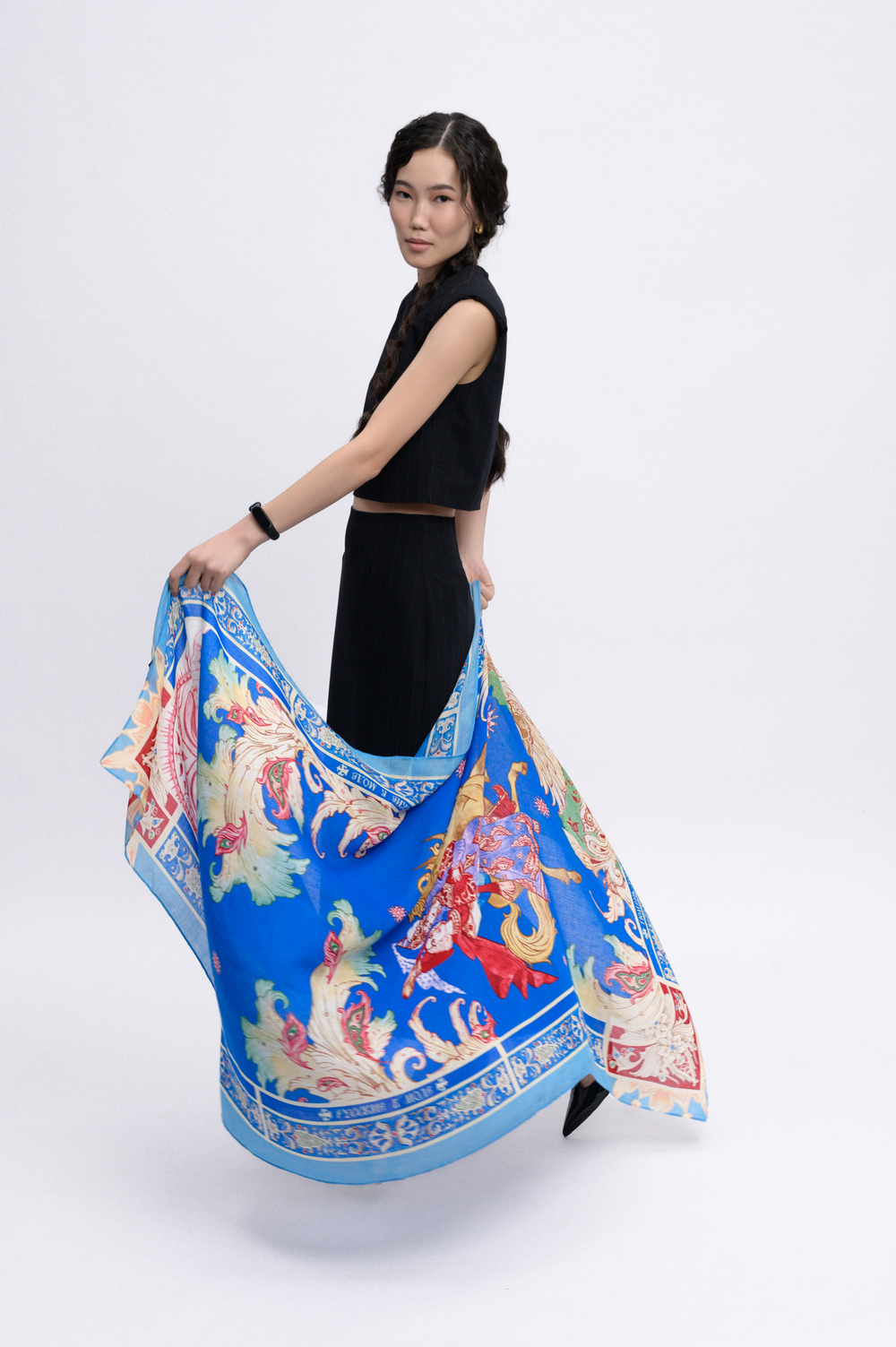 Палантин «Конёк - Горбунок»