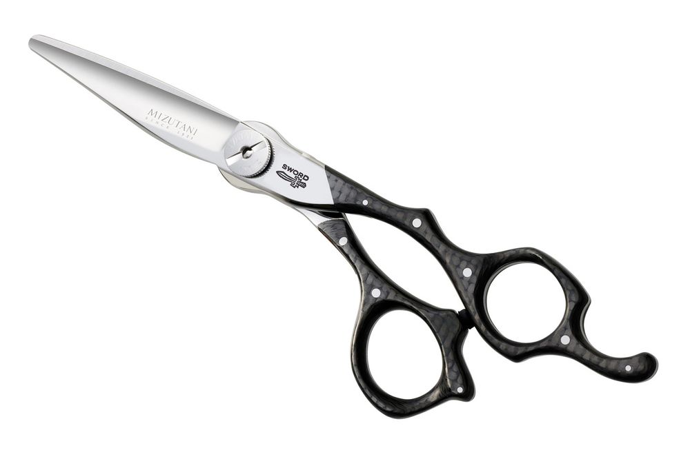 Ножницы прямые Mizutani SWORD D17 Carbon, 5.7˝