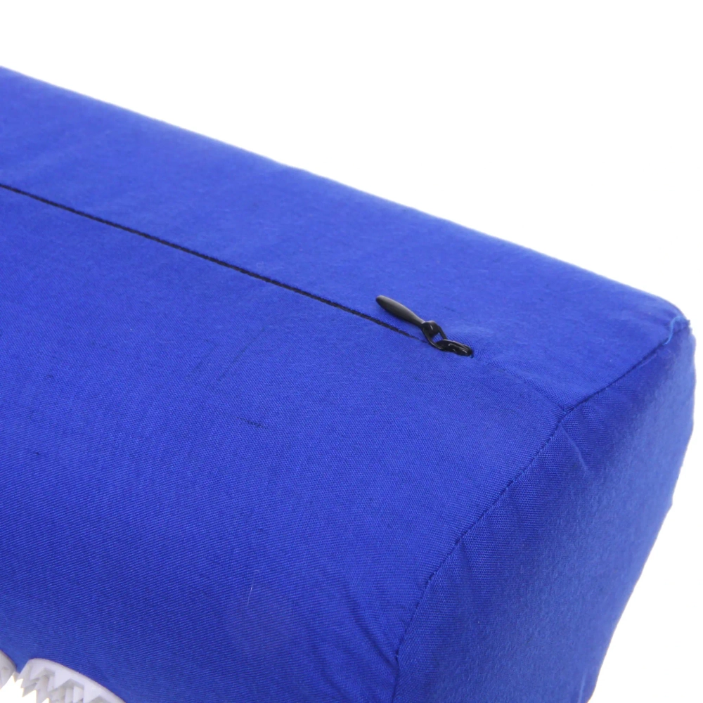 Акупунктурный набор (коврик игольчатый 64х40х2 см и валик 37х15х10 см в сумочке), синий