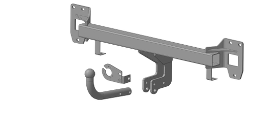 Фаркоп Geely Tugella 2020-, условно-съемный,(без электрики) Трейлер.8022