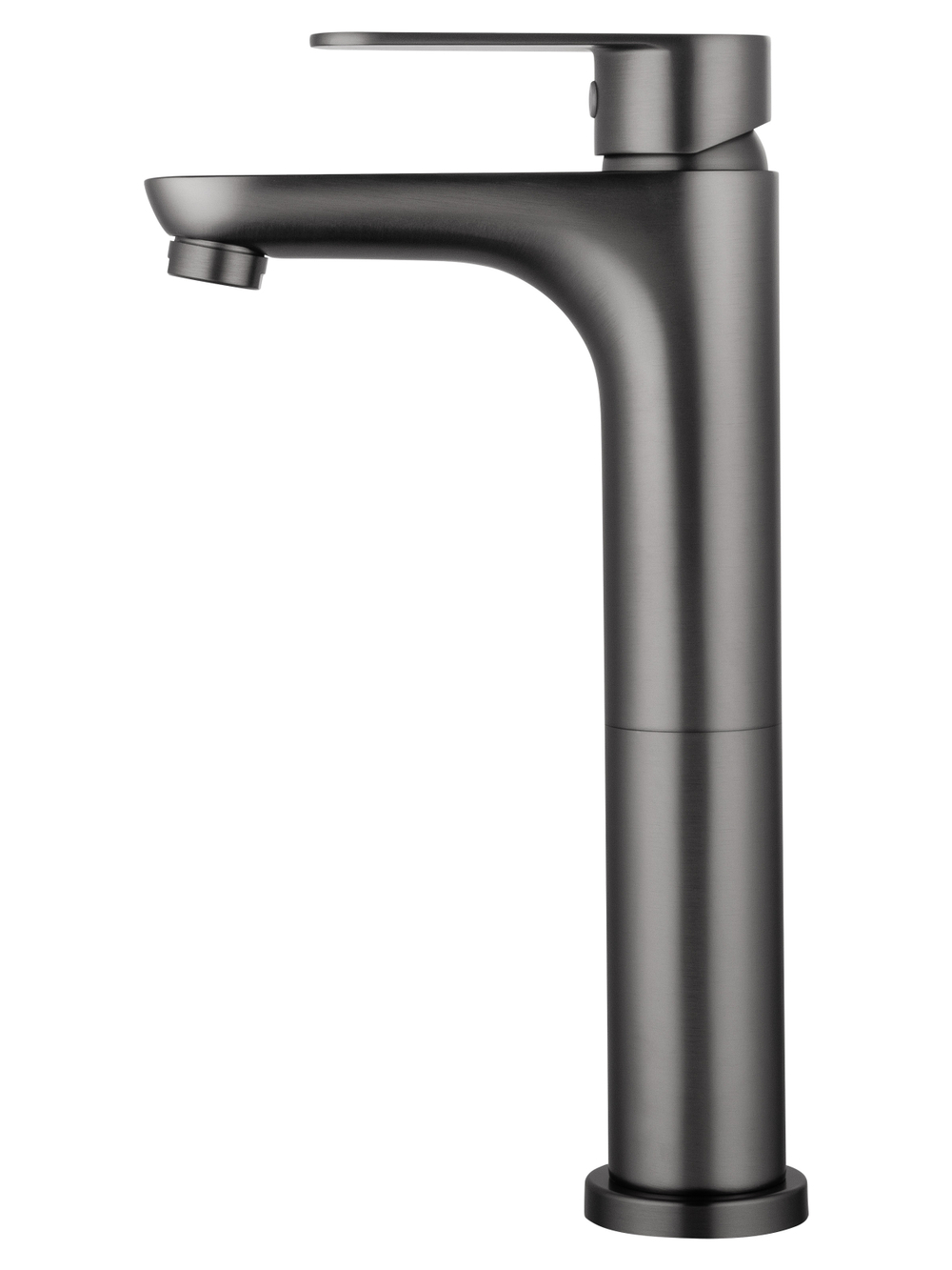 Смеситель для раковины высокий WONZON & WOGHAND ALFA, Темный графит (WW-A40232-BGG)