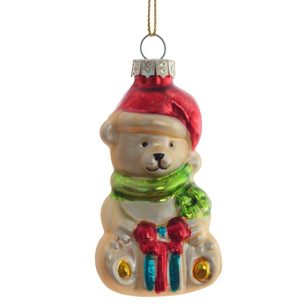 GAEM Украшение новогоднее "Медвежонок", L4,5 W4,5 H9 см