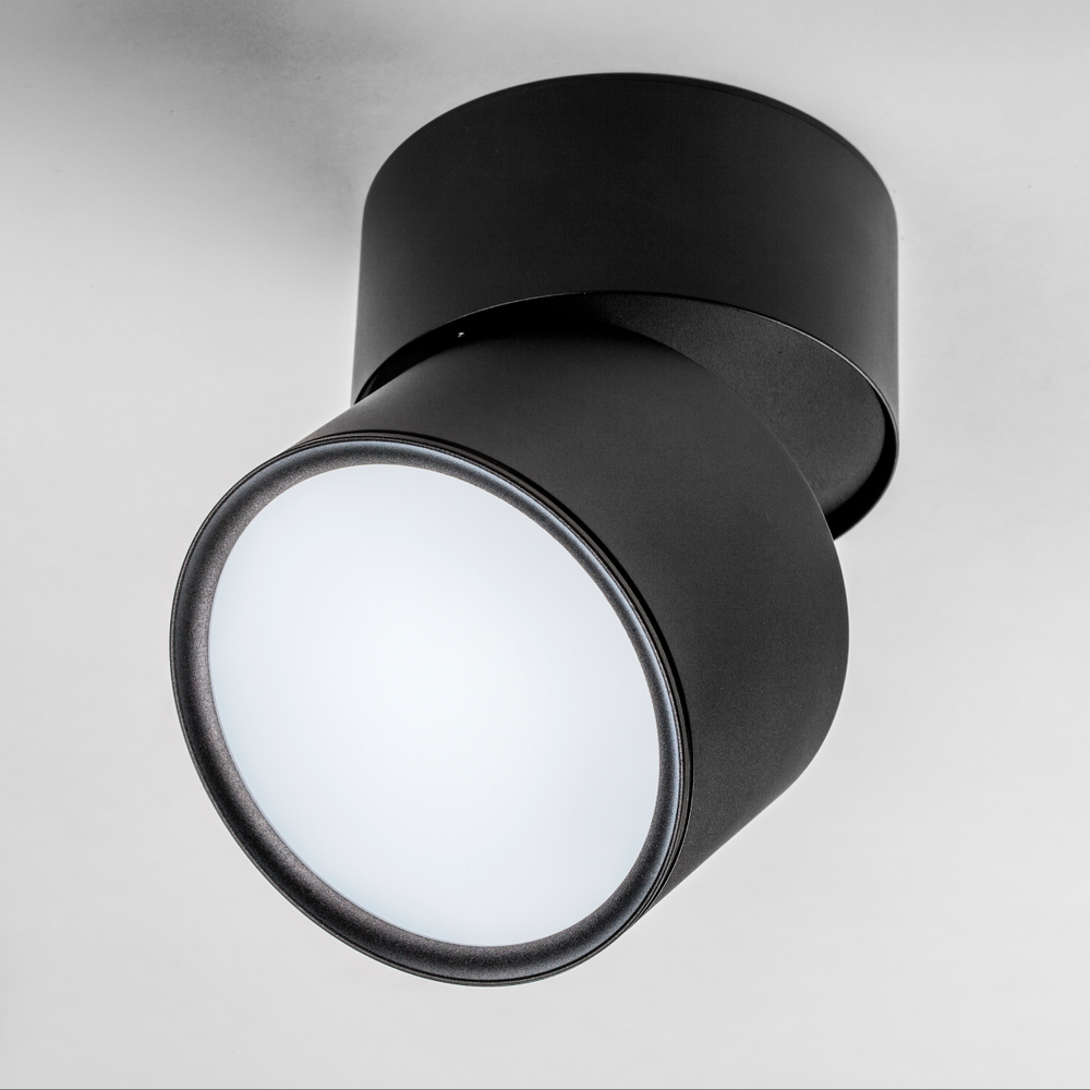 215887 Светильник ACUTO LED 12W 880LM 120G ЧЕРНЫЙ 3000/4000/6000K