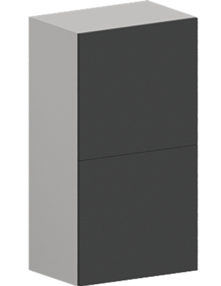 Кухня Модуль ШВГ 502Г Белый / Графит